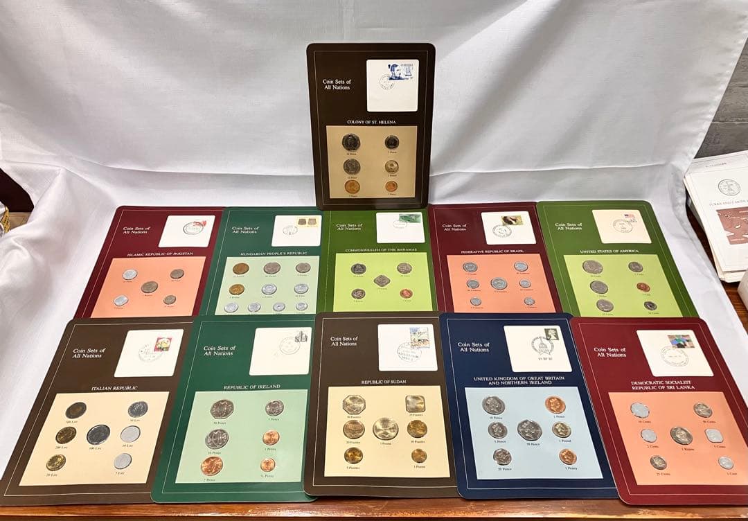 フランクリンミント社 世界の国々の 記念通貨 Ⅰ Ⅲ バラ