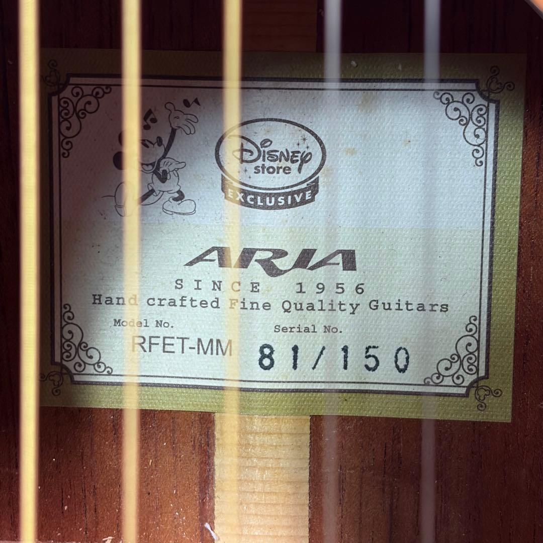 ARIA RFTE-MM Disneyコラボ ミッキーマウス　エレアコ