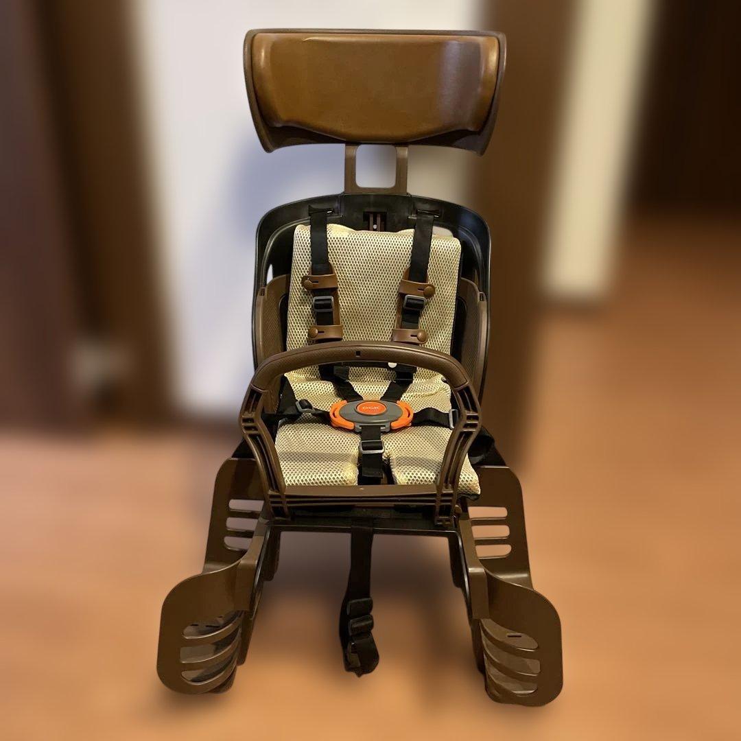 OGK 自転車用チャイルドシート ブラウン