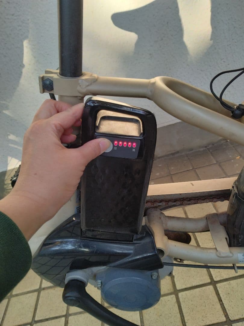 ビッケポーラー e 2018 年購入 電動アシスト自転車 チャイルドシート付き