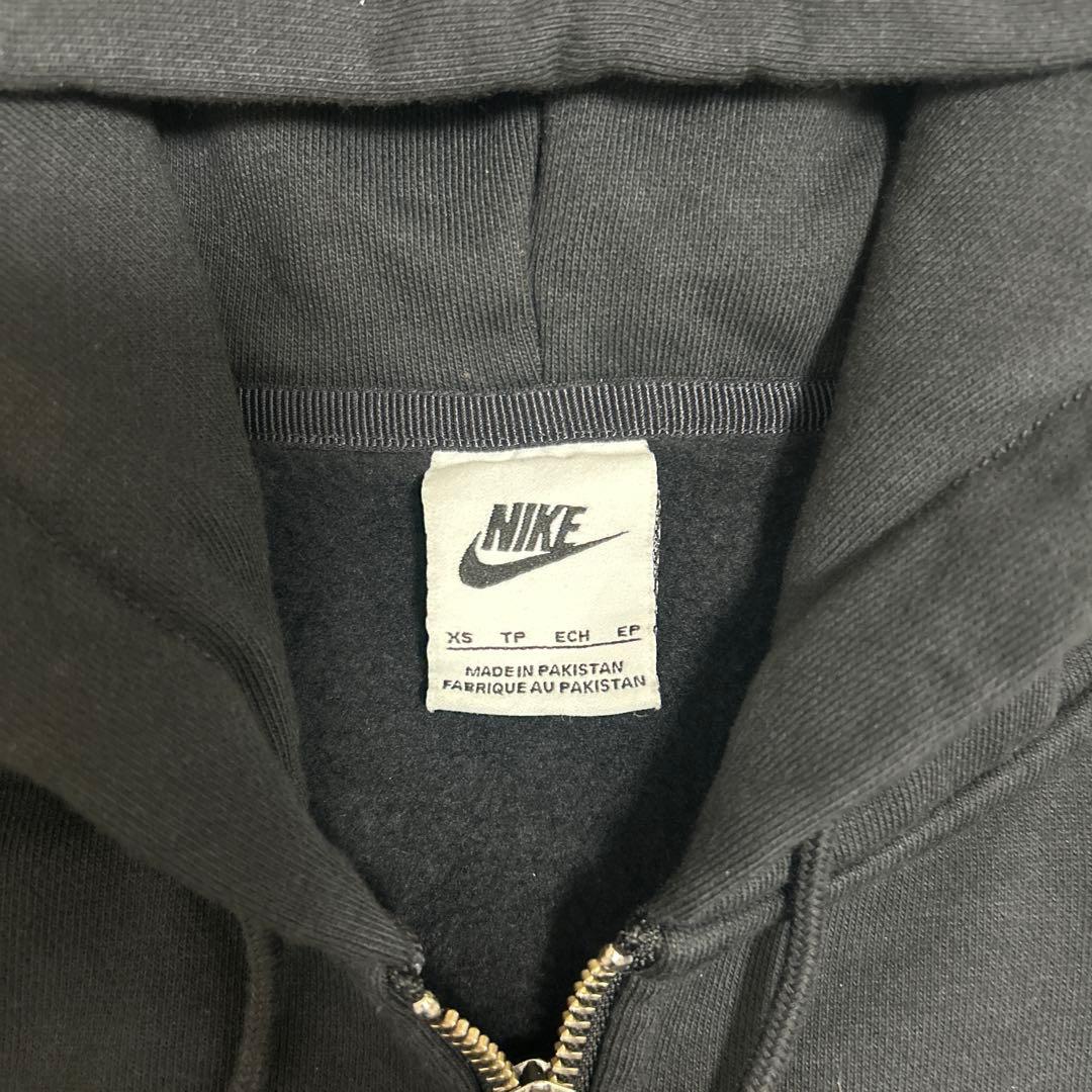 XS Stussy Nike Zip Hoodie 黒