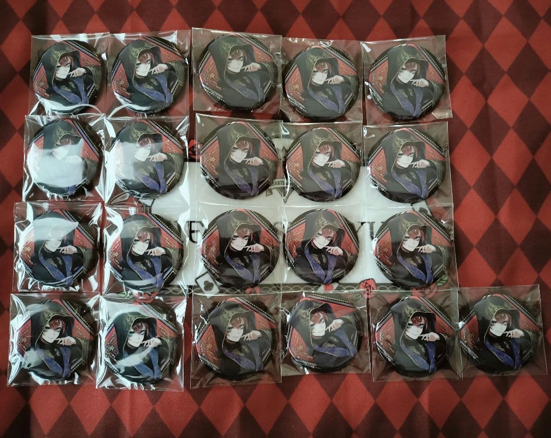 ツイステ リドル・ローズハート 式典缶バッジ21点