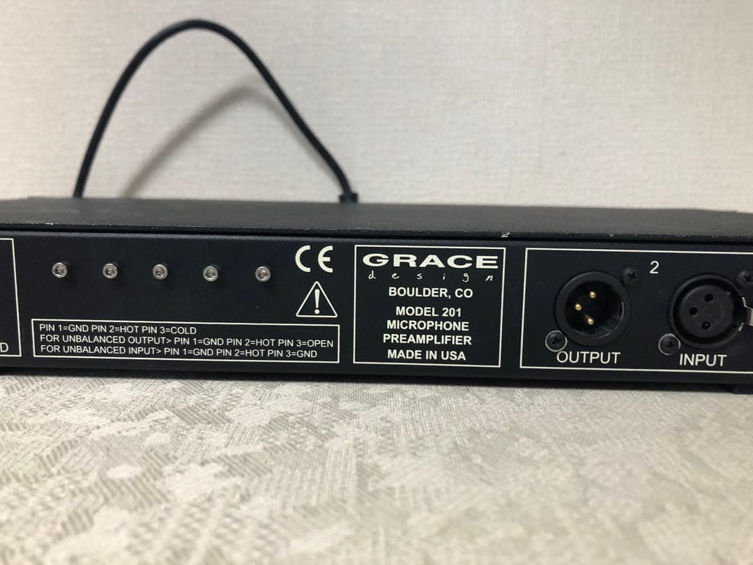 ヴィンテージ Grace design model 201 マイクプリアンプ