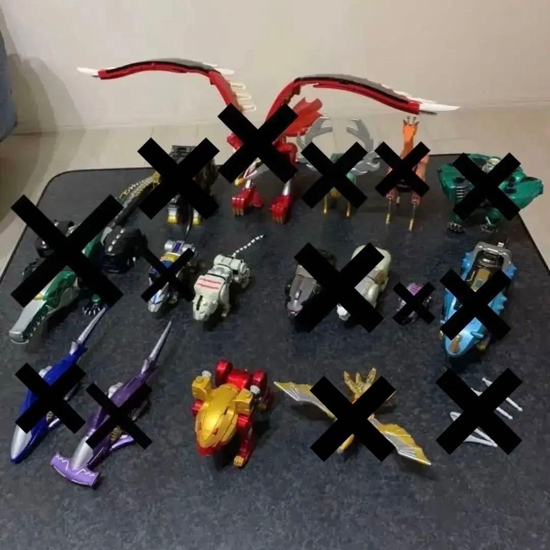 百獣戦隊ガオレンジャー　2体　ガオライオン　ガオタイガー　ジャンク品