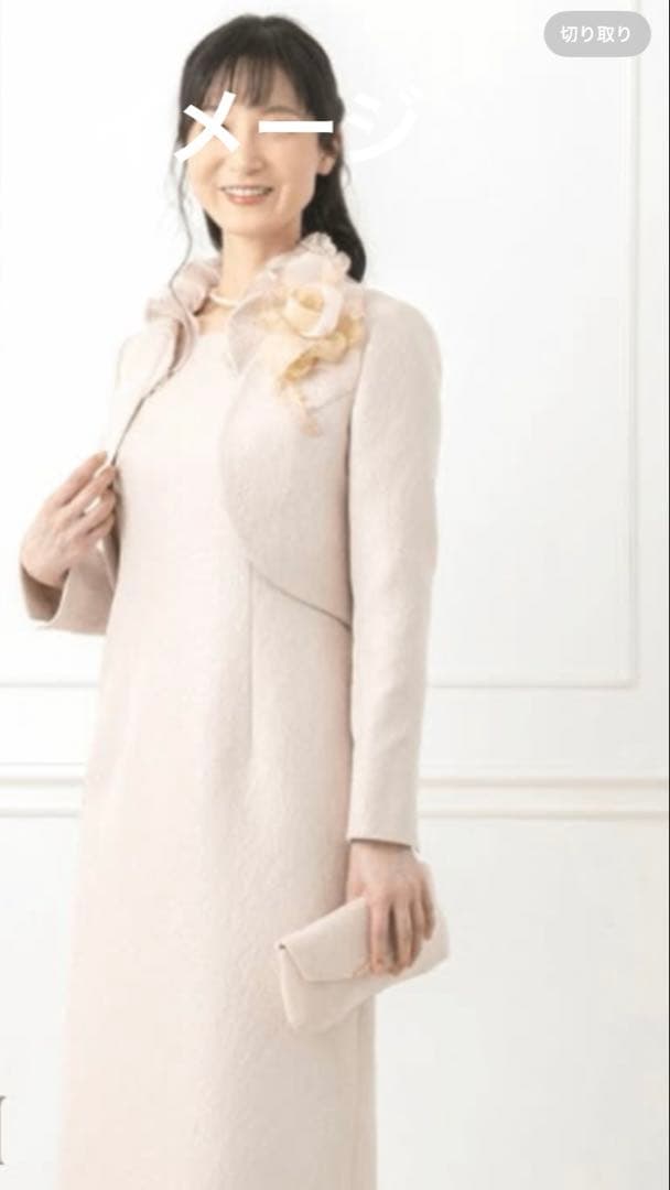 東京ソワール　PETITSOIR コサージュ ブローチ　　シルバー　新品未使用