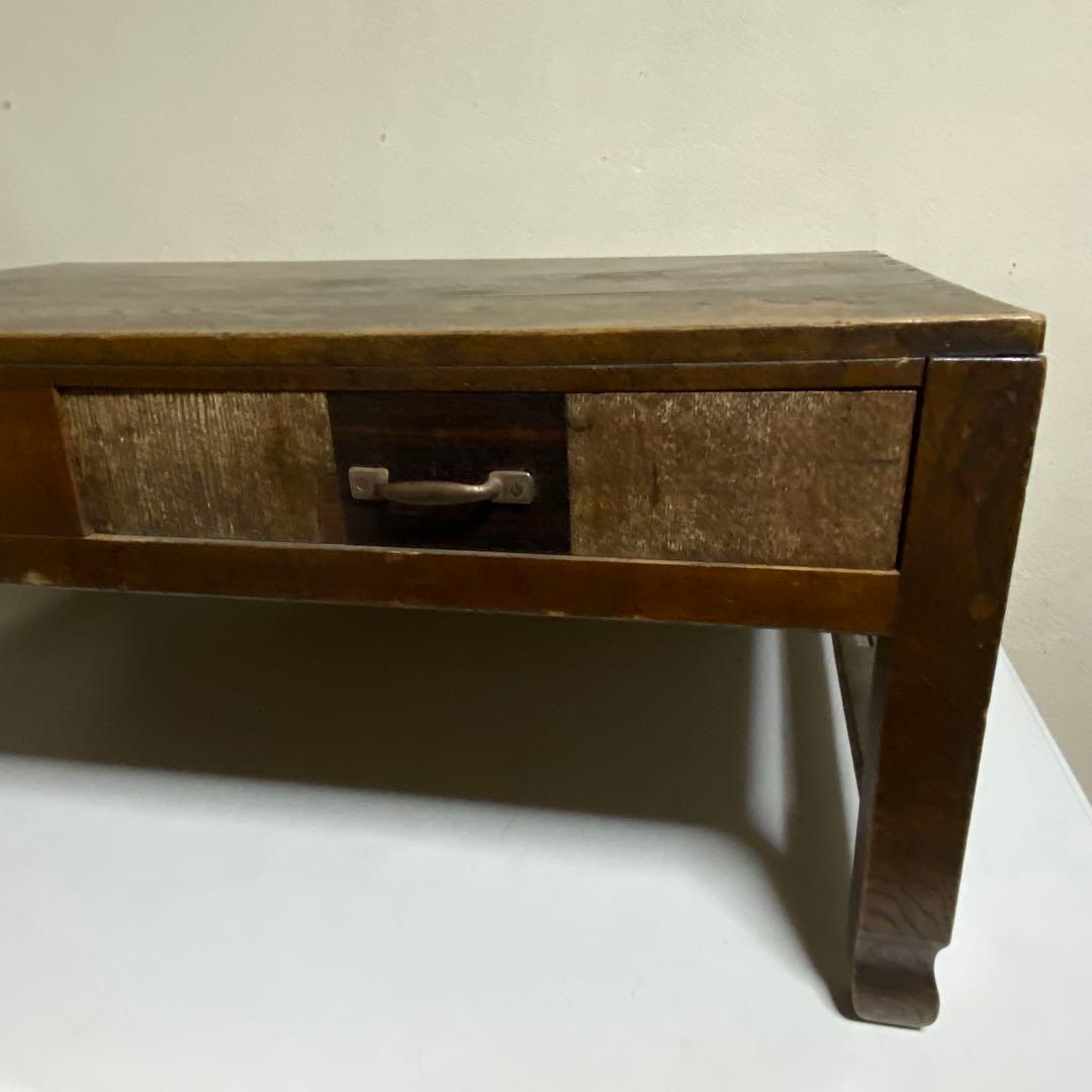 最終価格！長期自宅保管 文机 横幅89cm 奥行59cm 高さ34cm 脇机 机