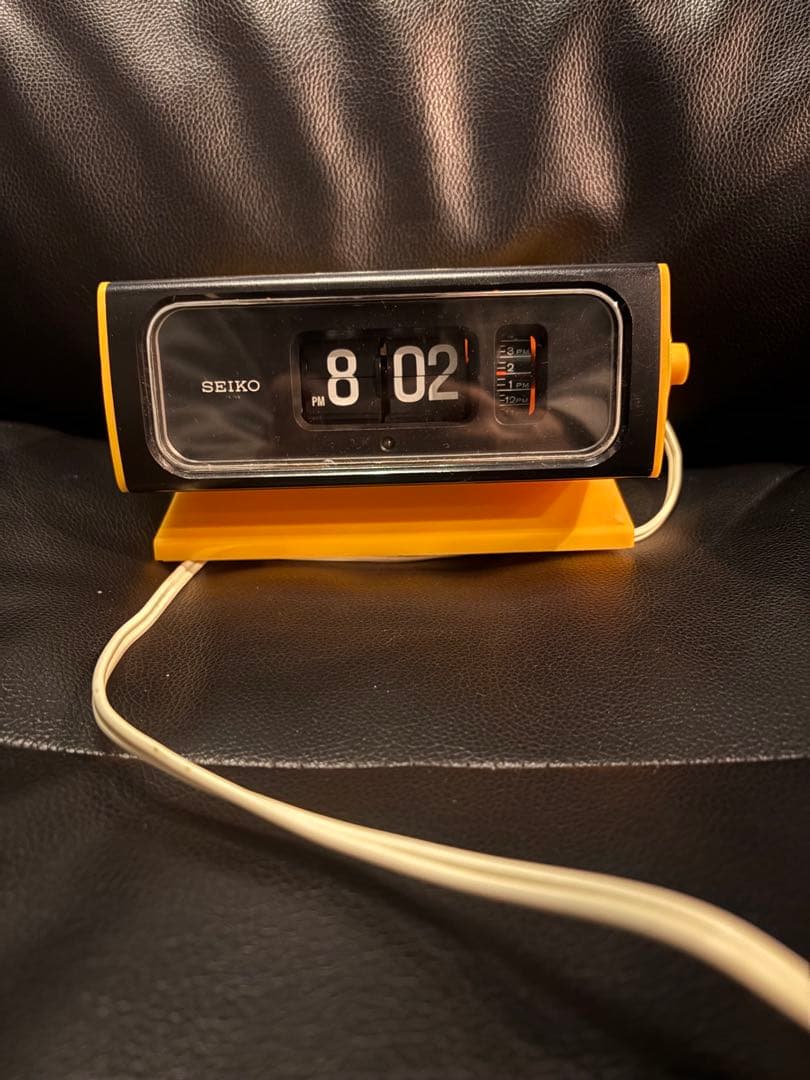 美品　SEIKO DP632 パタパタ時計 レトロ　動作確認済み