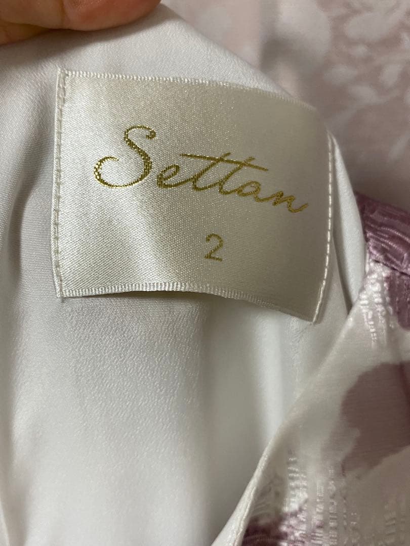 Settan 花柄ロングドレス サイズ2 ginza couture