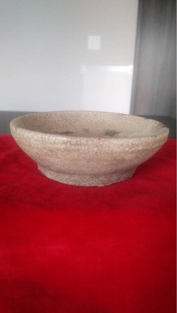 李朝　韓国美術　古美術　小皿　古陶磁　井戸　平盃