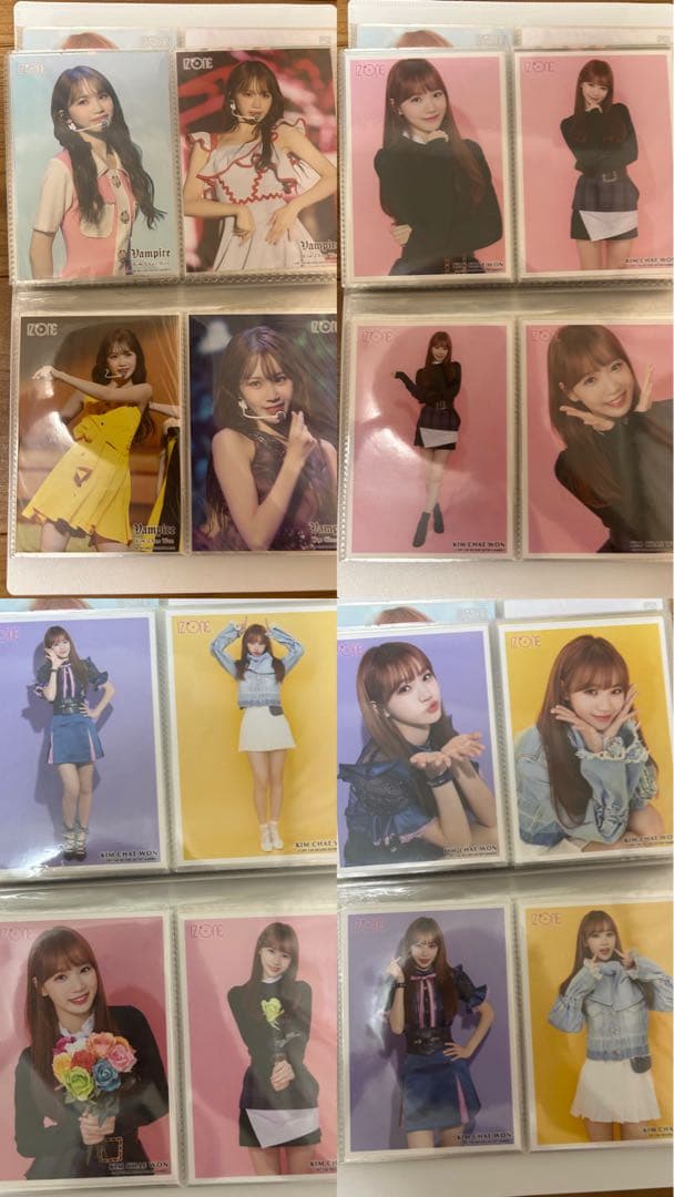 チェウォン　生写真　IZ*ONE LE SSERAFIM コンプ有り