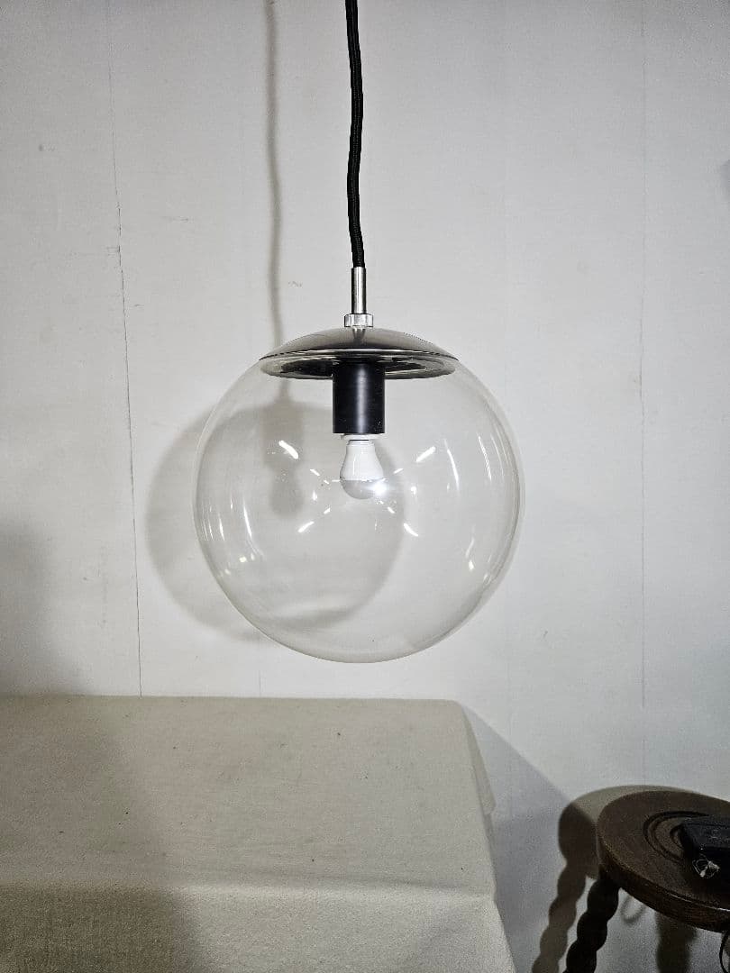 ジャパンヴィンテージ 球体ガラスのペンダントライト ナショナル 松下電器