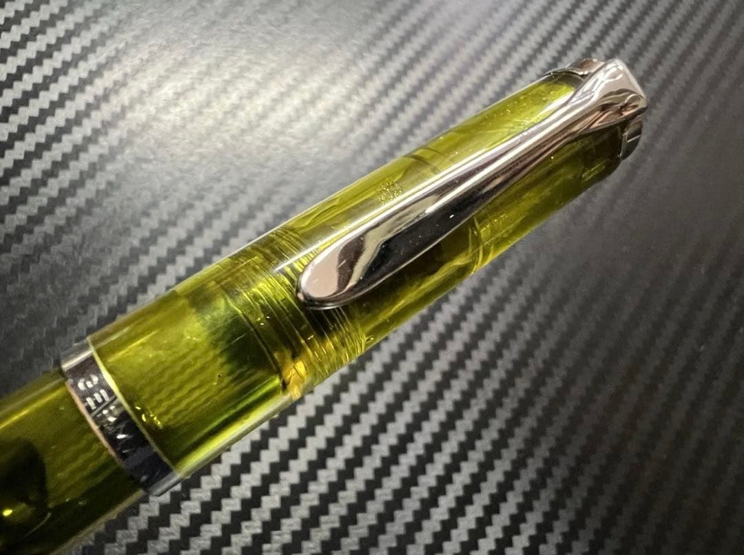 未使用に近い ペリカン 万年筆 M205 デュオネオン BB