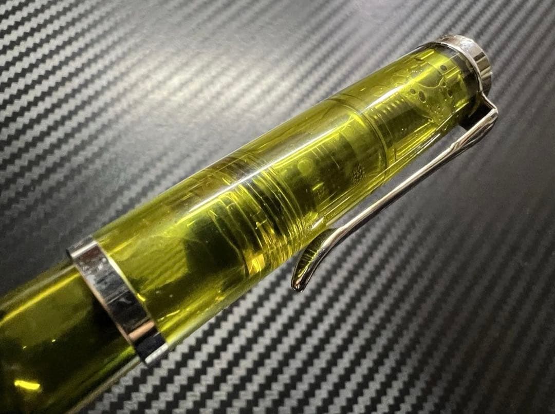 未使用に近い ペリカン 万年筆 M205 デュオネオン BB