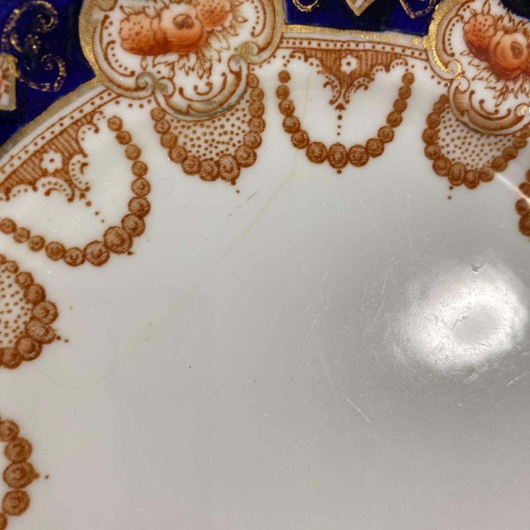 コールポート ミニチュア　コバルト　ローズ　ティーセット　ティタニア　チタニア