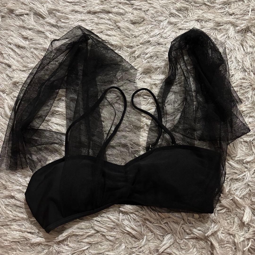 sugar チュールリボン バストアップ ビキニ 水着