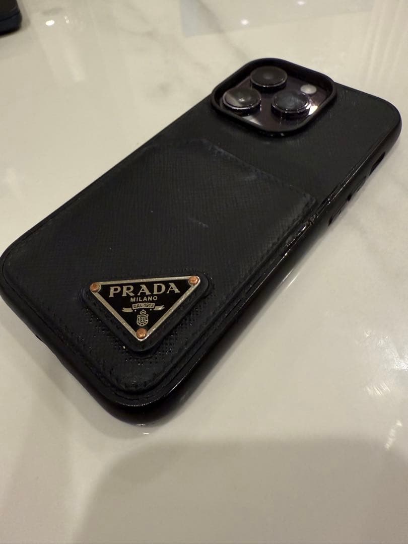 【】プラダ【】iPhone14PROケース
