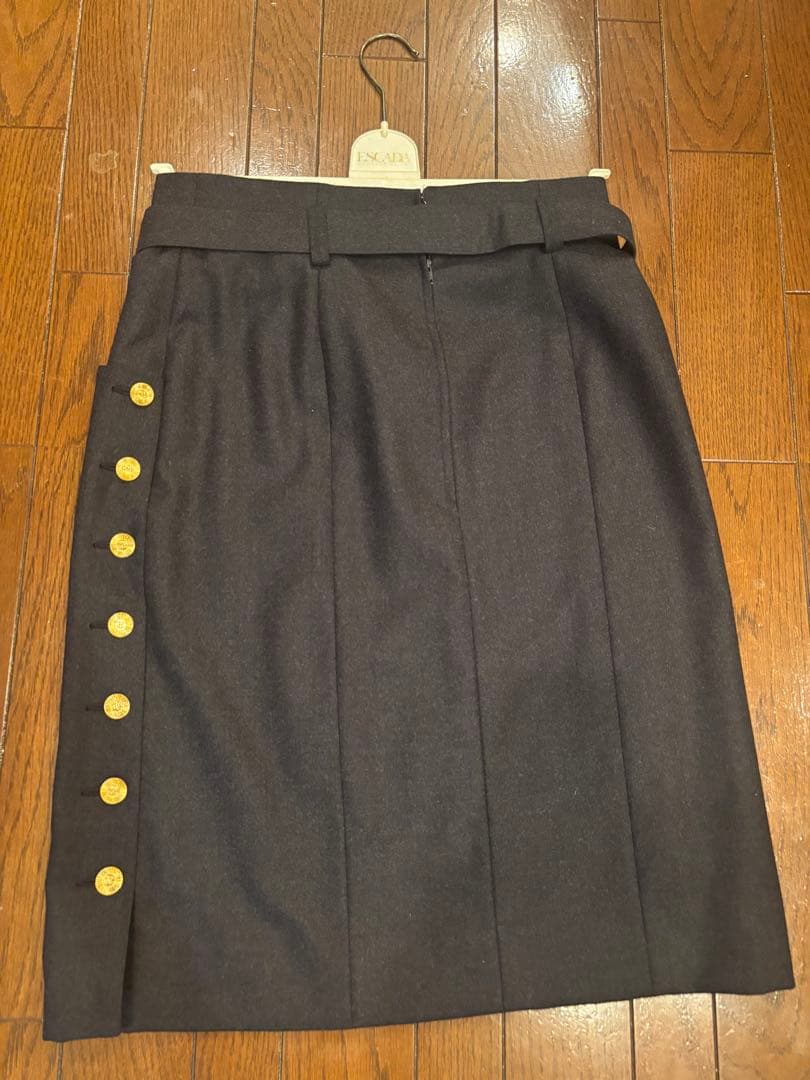シャネル スカート ベルト付き