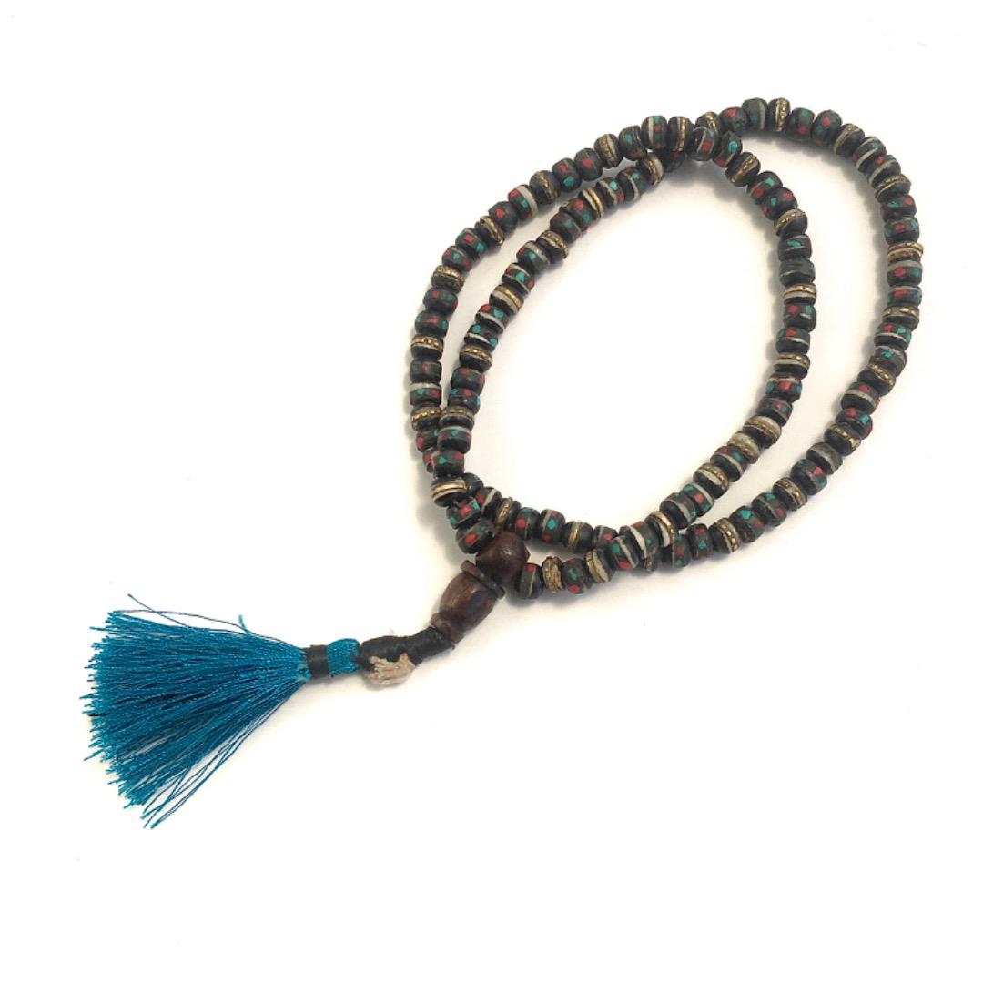 ヤクボーン　チベット密教　チベタン数珠