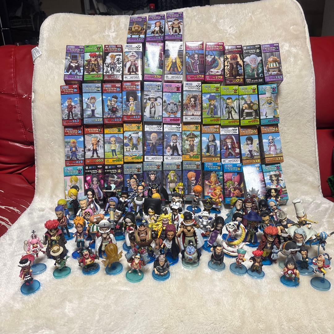 ワンピース フィギュア 63個 ワーコレ その他 まとめ売り セット