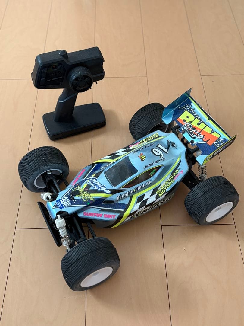 BLOCKHEAD MOTORS フルカスタム、バッテリー、充電器付きフルセット