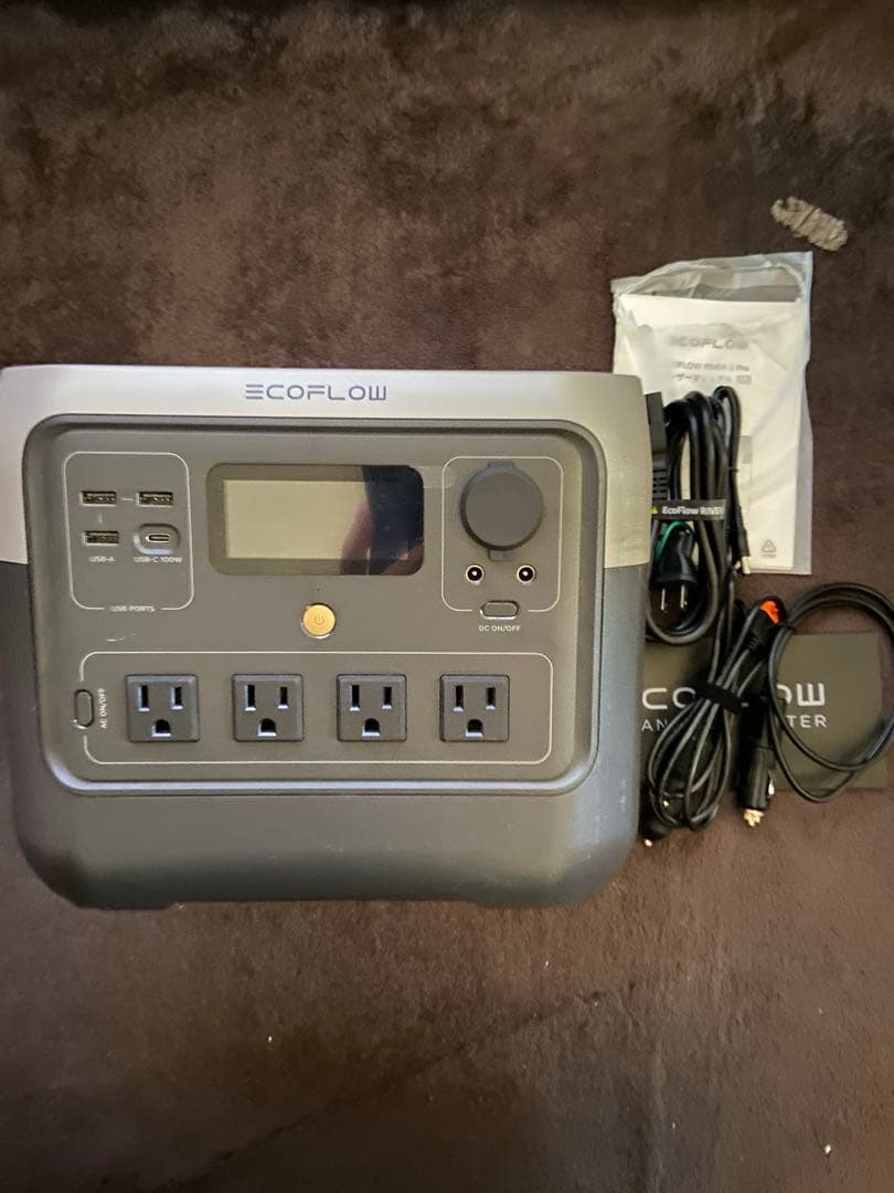 ポータブル電源　エコフローリバー2プロ 768Wh