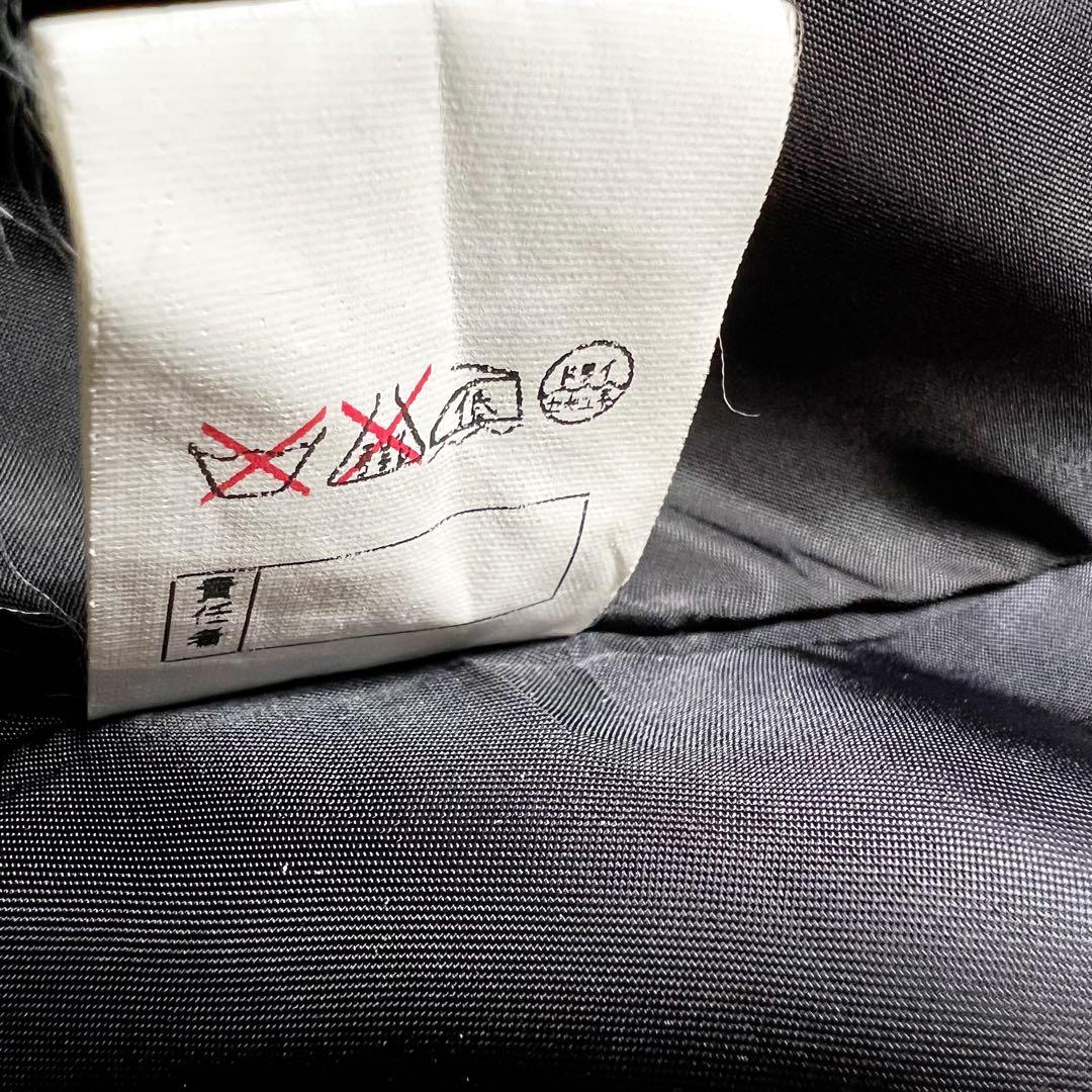 カシミヤ100% ダブルフェイス チェスターコート ブラック L相当 極美品