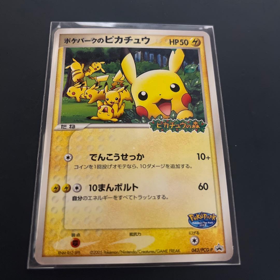 き*ぃ様 ポケパークのピカチュウ PROMO PCG-Pプロモカード 043/P