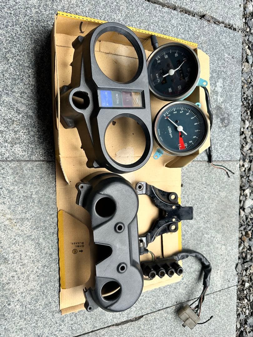 cb250n cb400n ホーク　バブ　スピードメーター