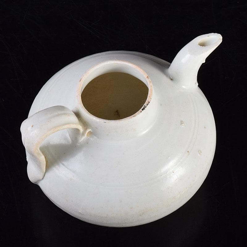 中国　定窯　白磁　水注瓶　水滴　C　6926