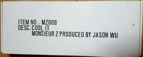 コミック・アニメ COOL IT MONSIEUR Z PRODUCED BY JASON WU