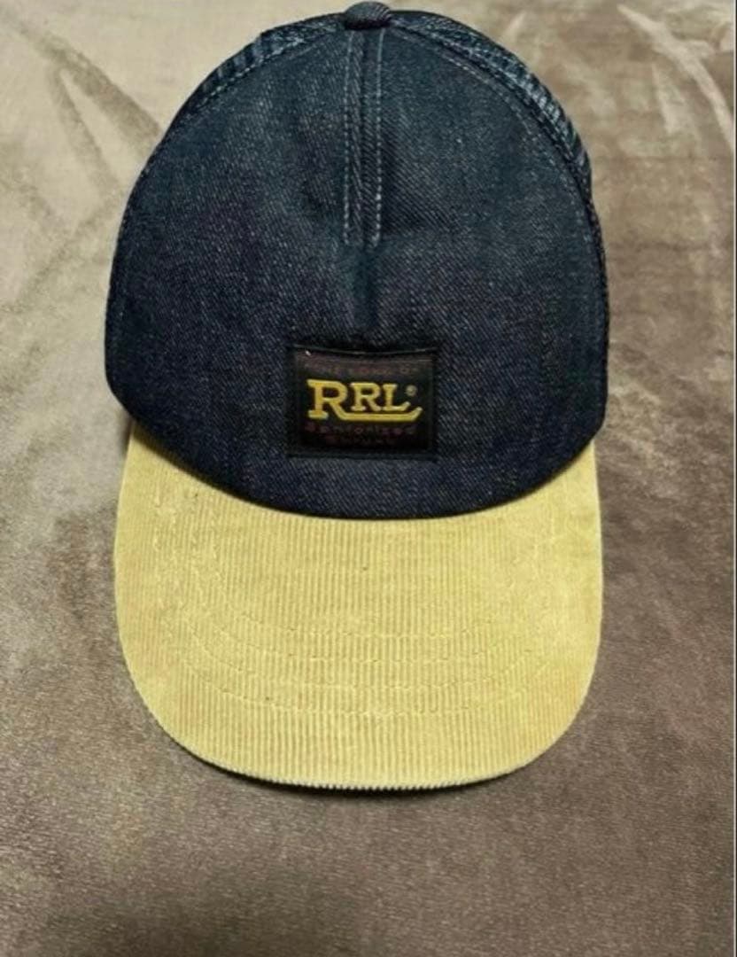 RRL ダブルアールエル ラルフローレン デニム メッシュキャップ