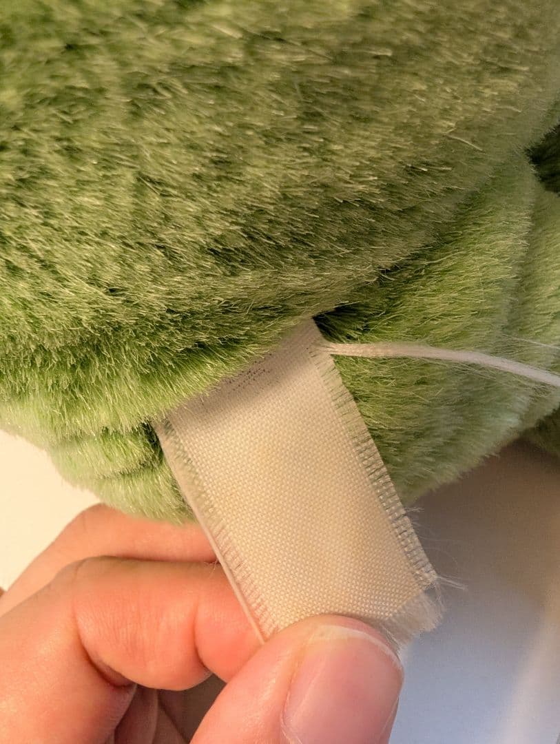 プレイトーキン　カエルのパペット