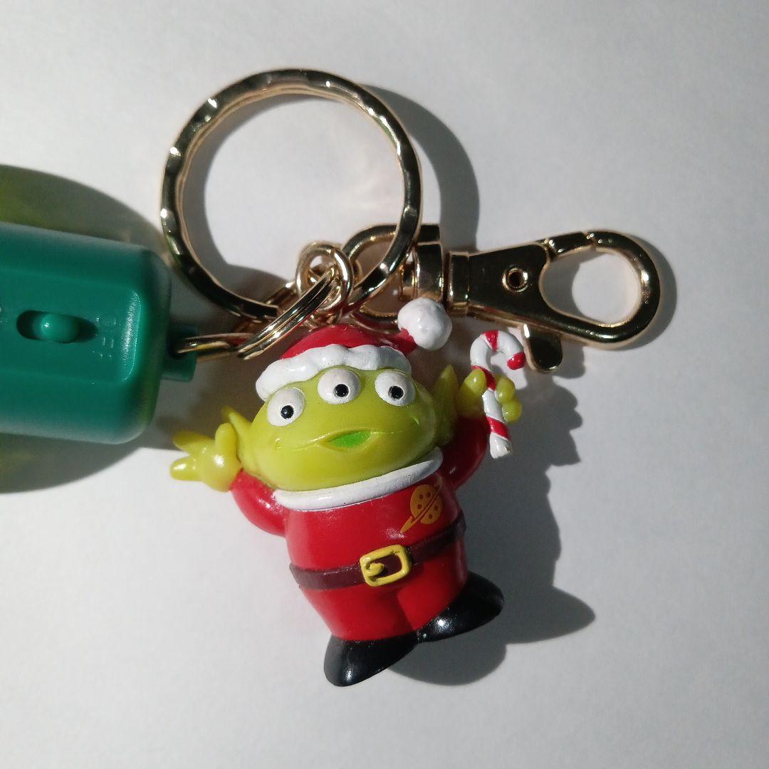トイストーリー　リトルグリーンメン ライト キーチェーン ディズニー クリスマス