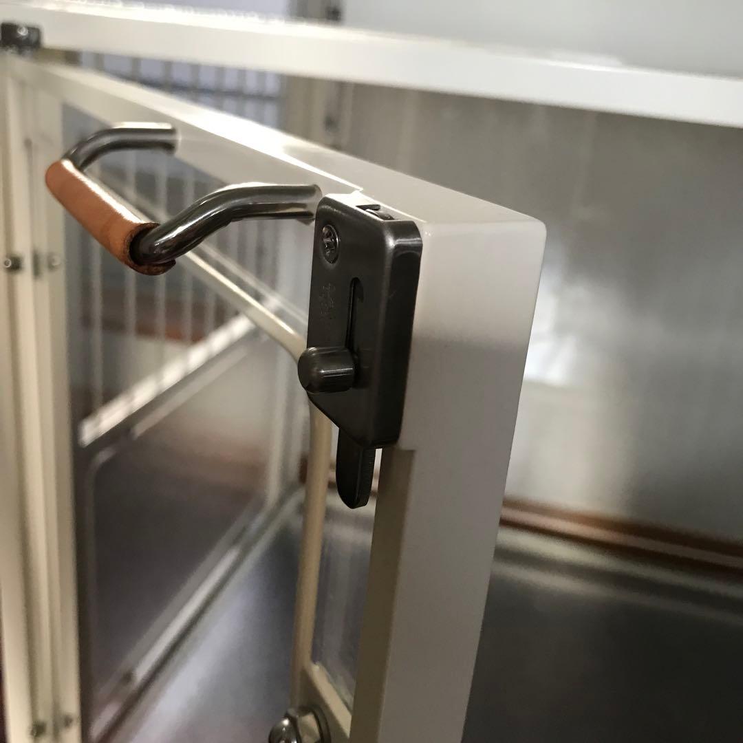 【大阪府内はお持ち致します】extail アクリルケージ 小型犬用 ホワイト