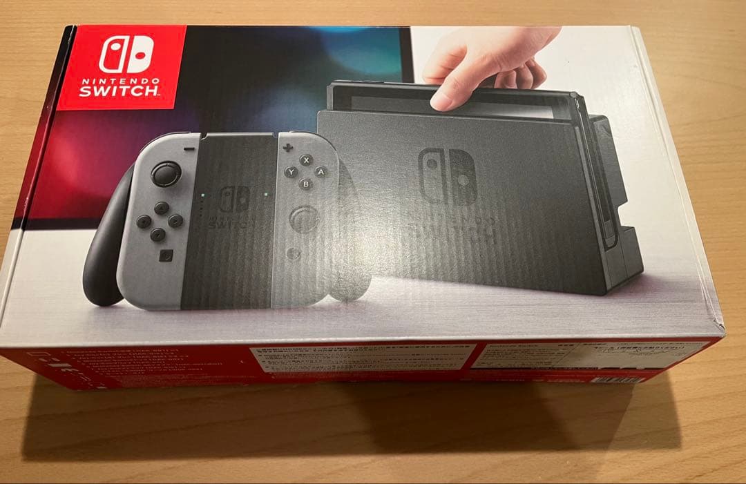 【箱付】初代ニンテンドースイッチ Nintendo Switch 本体　グレー