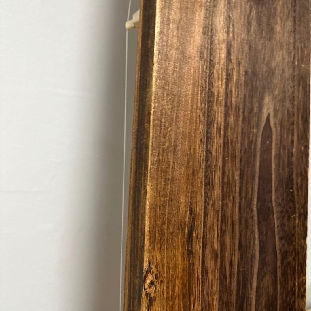 大型木製琴 13弦 金色装飾付き