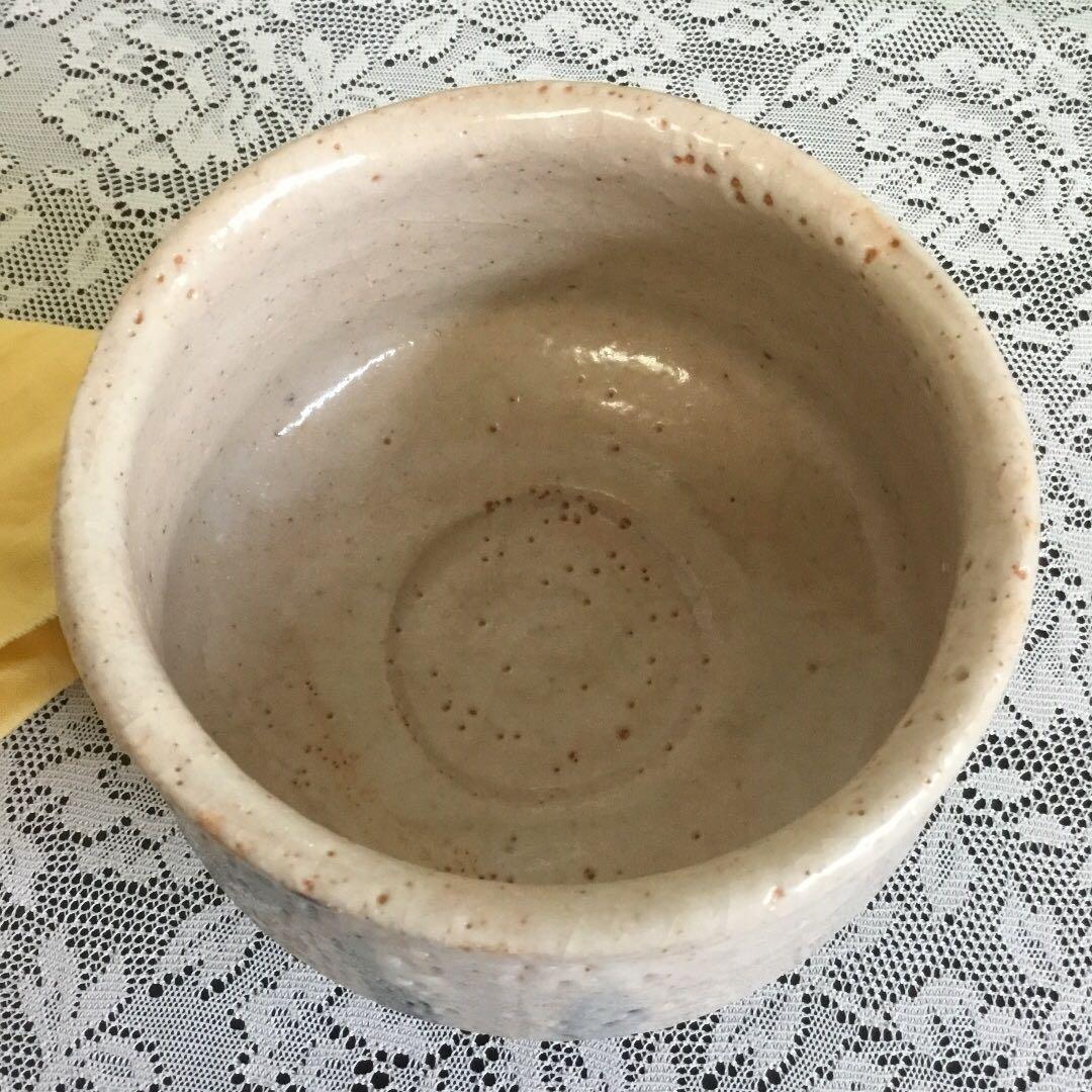 茶道具　志野　茶碗　水野 古麦