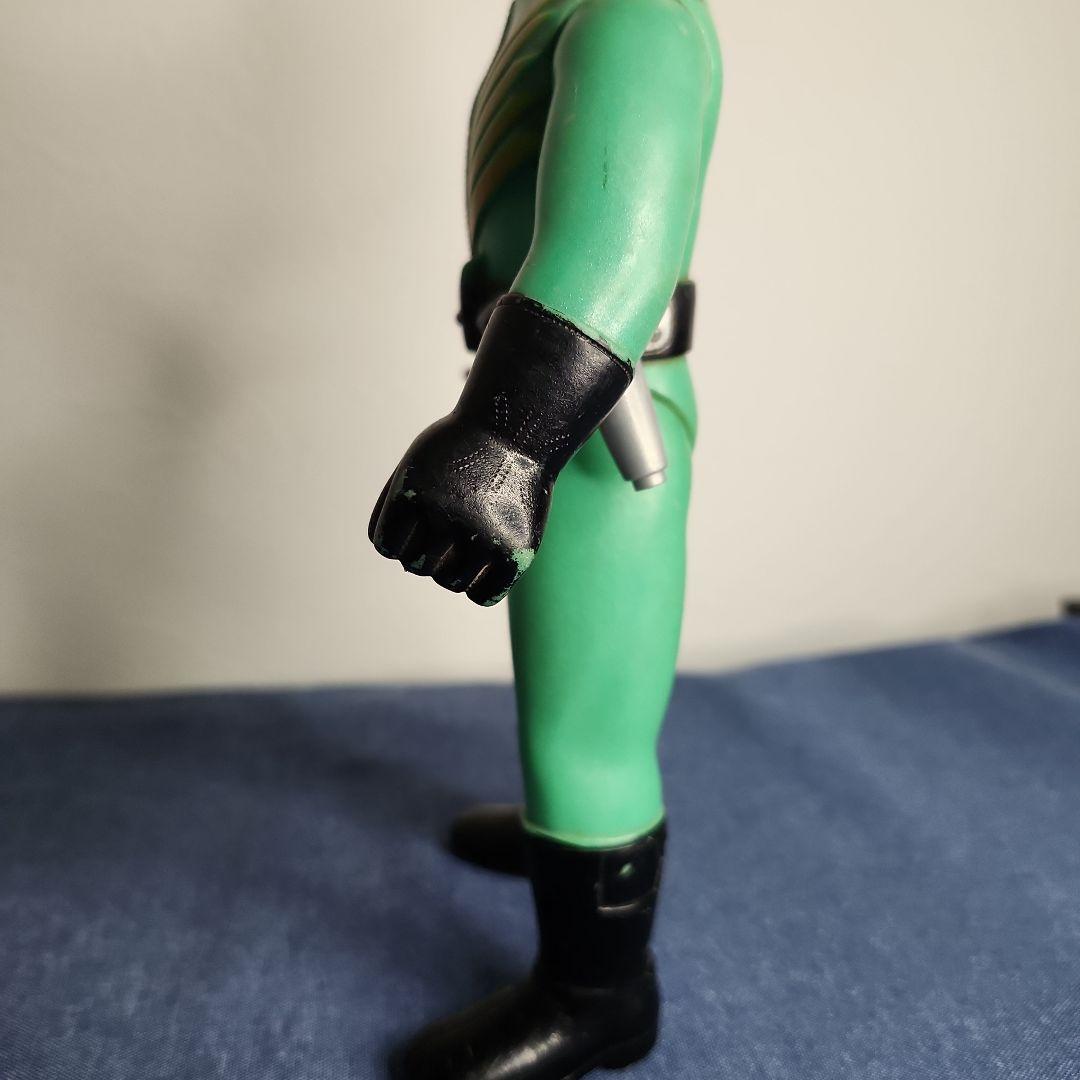 ミドリレンジャー　ソフビ　面なし　武器なし　マントなし。レア