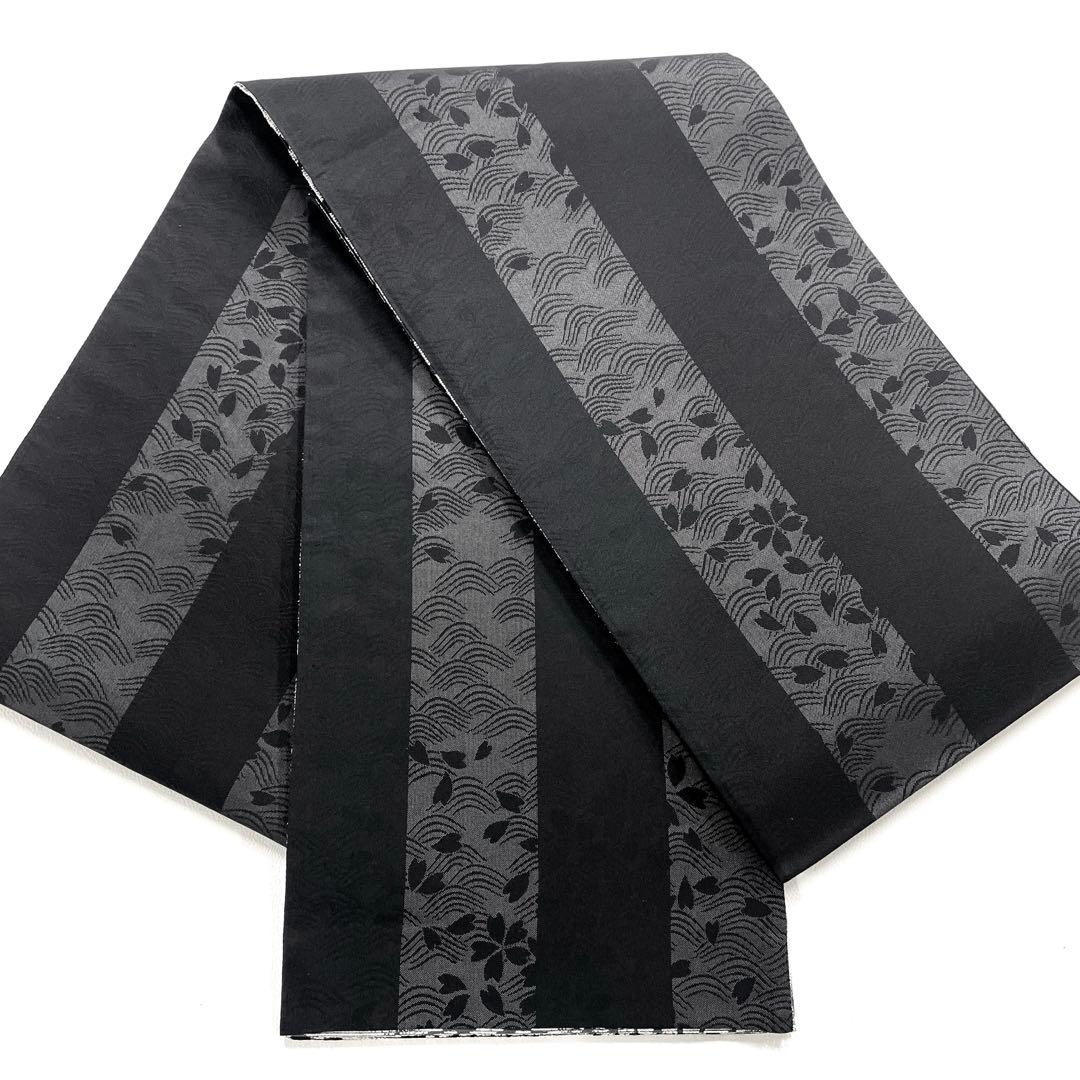 専用帯5041 ●高級 正絹 片面全通 リバーシブル 袋帯