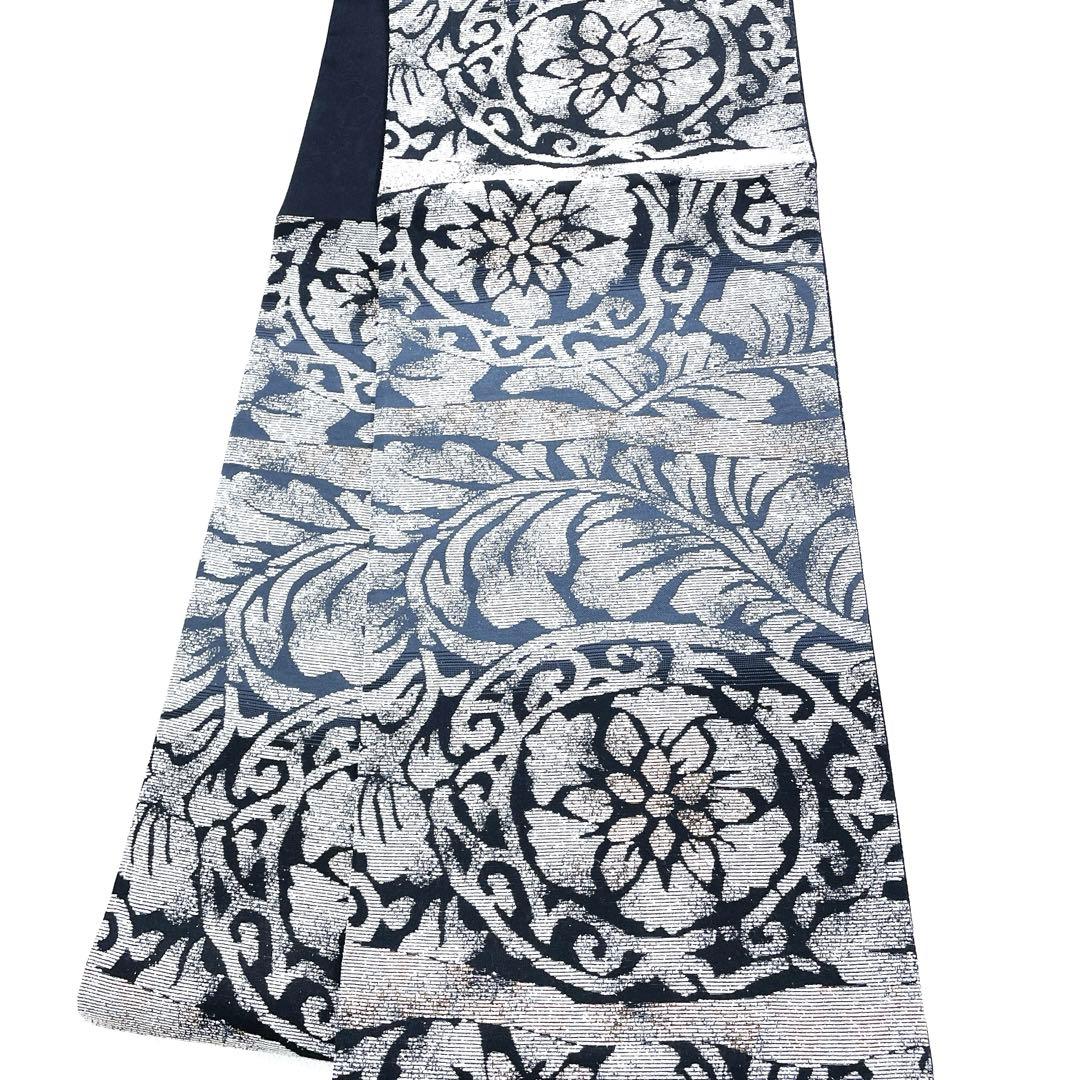 専用帯5041 ●高級 正絹 片面全通 リバーシブル 袋帯