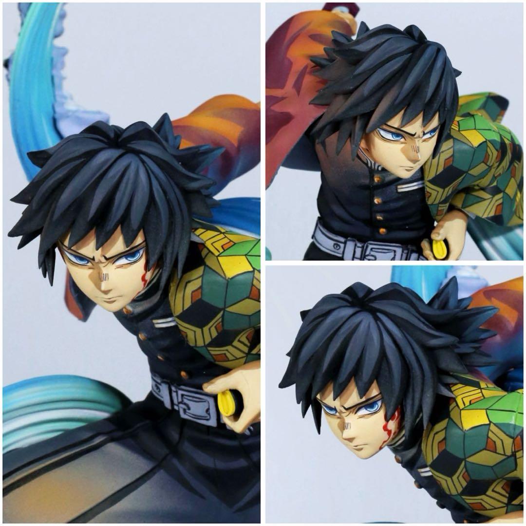 鬼滅の刃 スーパープレミアム 冨岡義勇 リペイント 二次元彩色 2D フィギュア