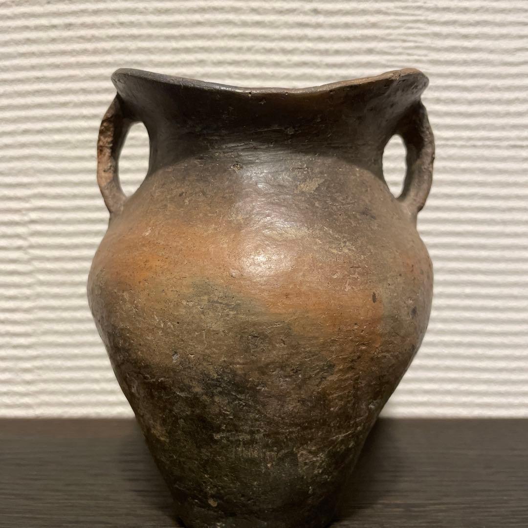 壺土器　中国　明時代　副葬品土器