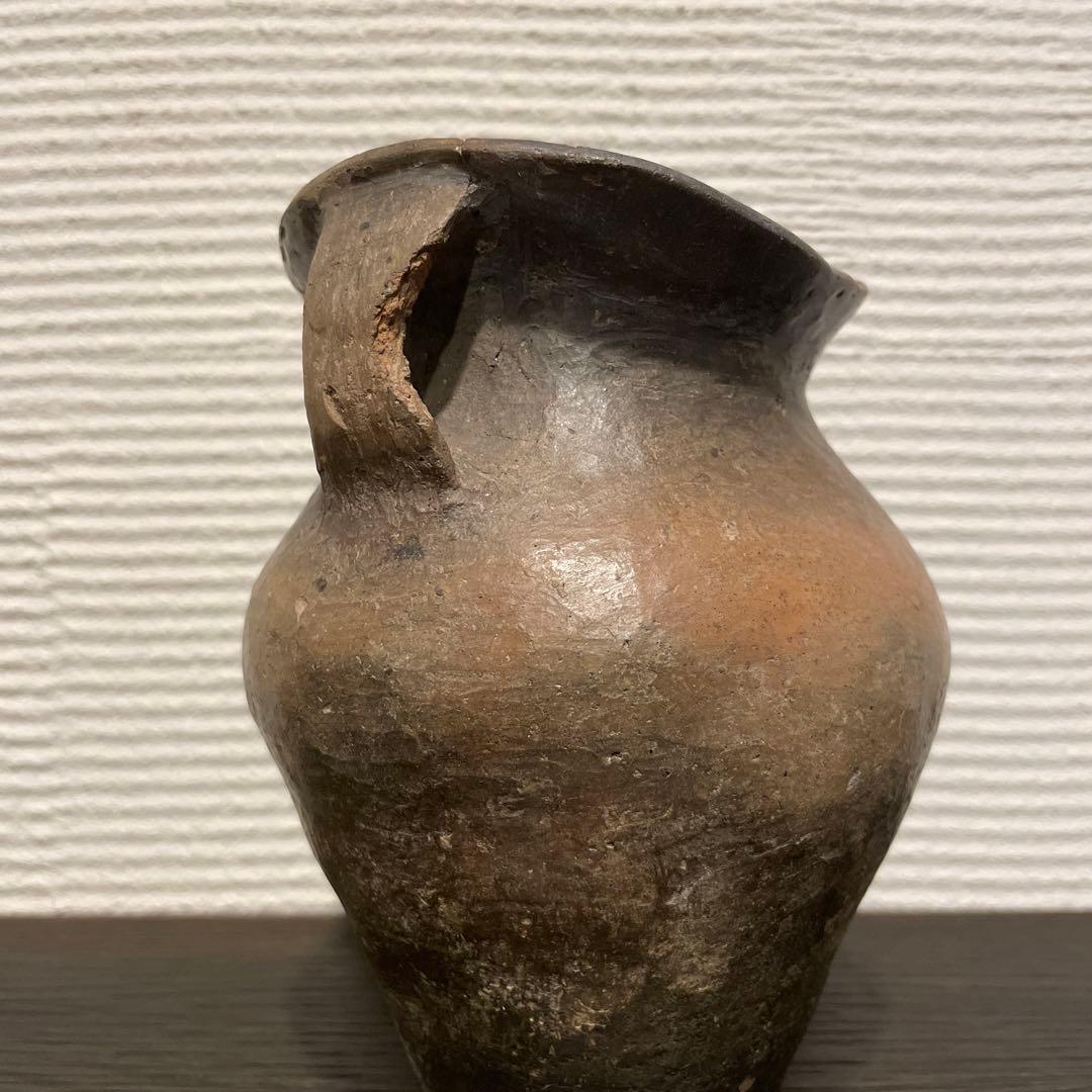 壺土器　中国　明時代　副葬品土器