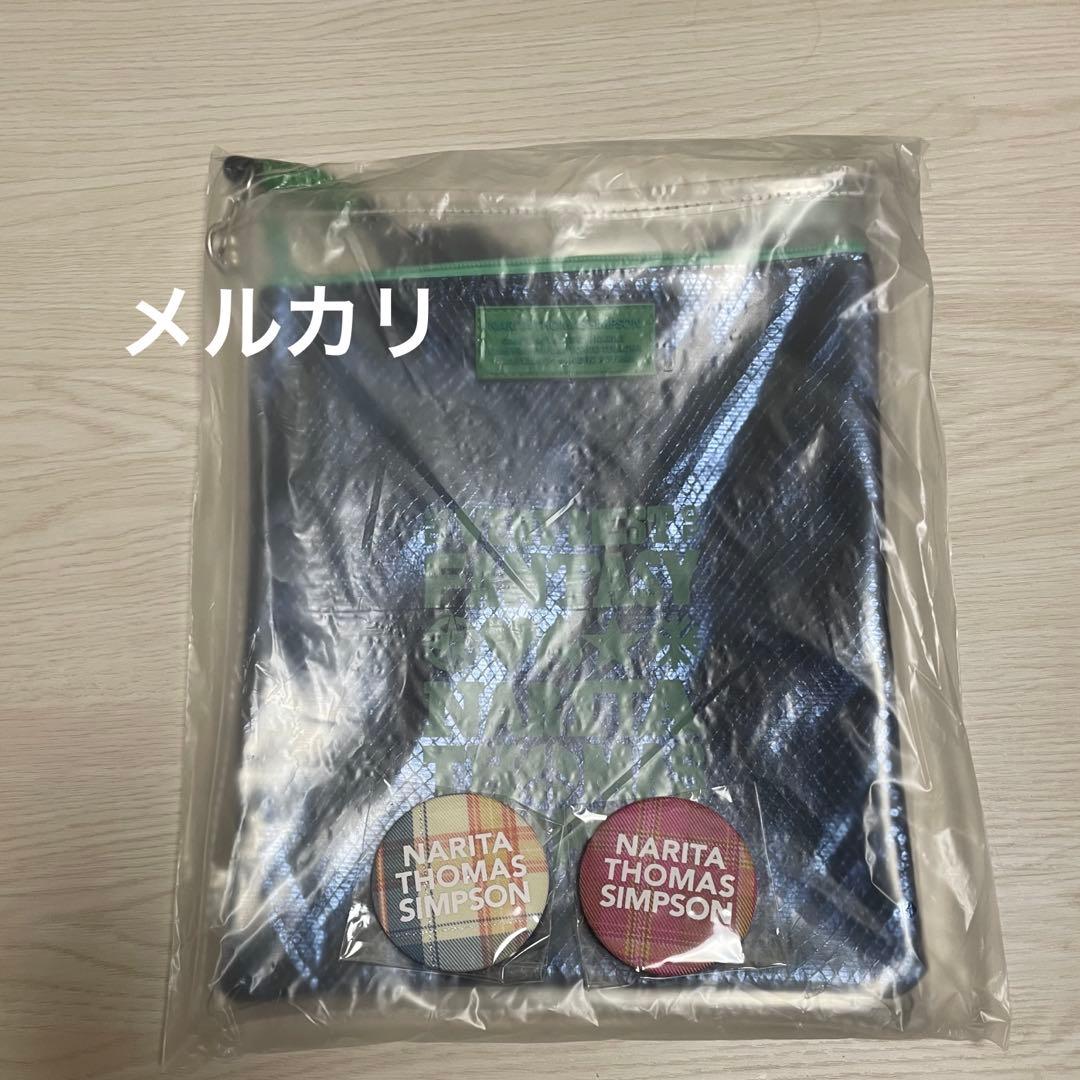 ナリタトーマスシンプソン　夏越の大祓　保冷ショルダーバッグ　缶バッジセット
