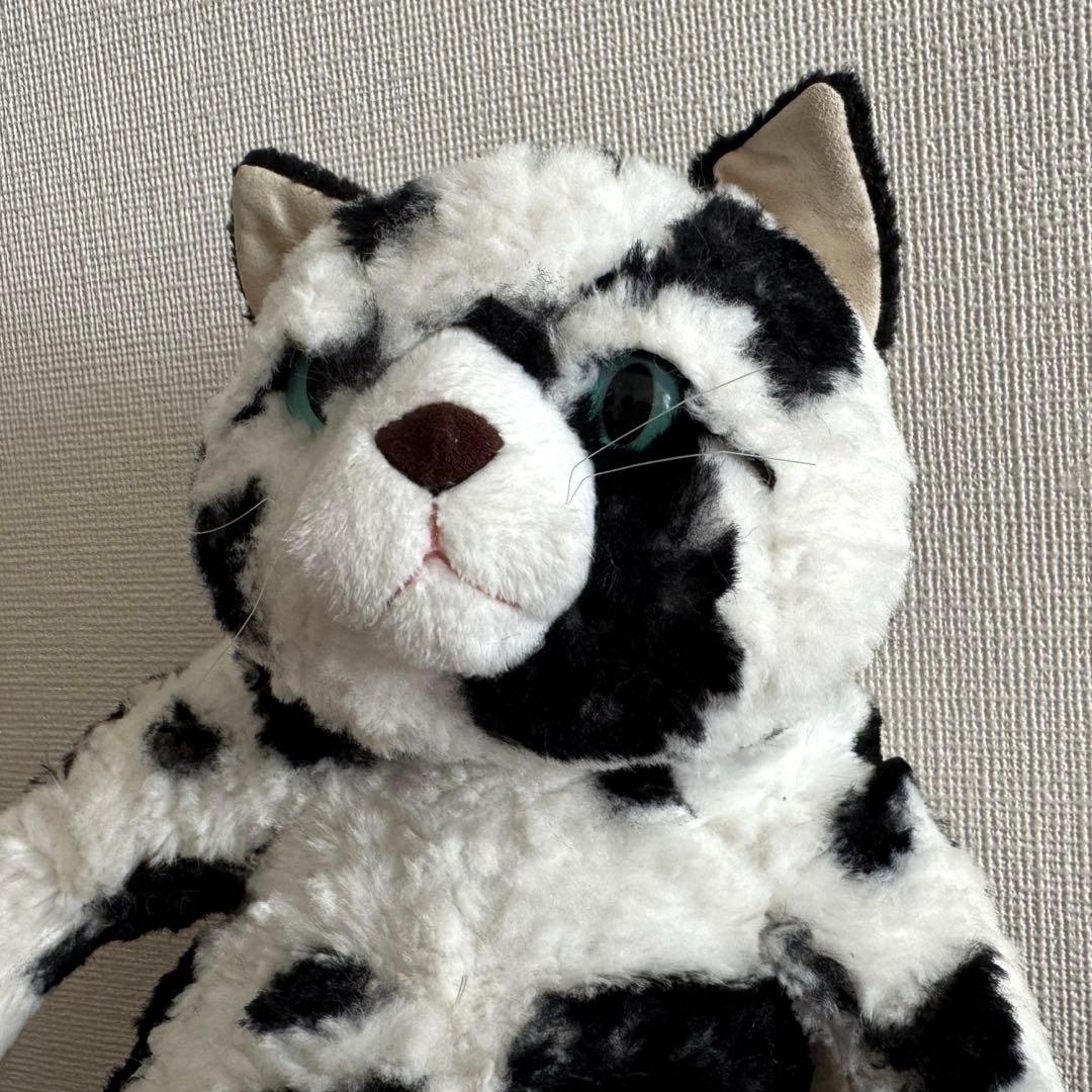 カドリー cuddly バジル 高級ぬいぐるみ 日本製 猫 手作り ホルスタイン