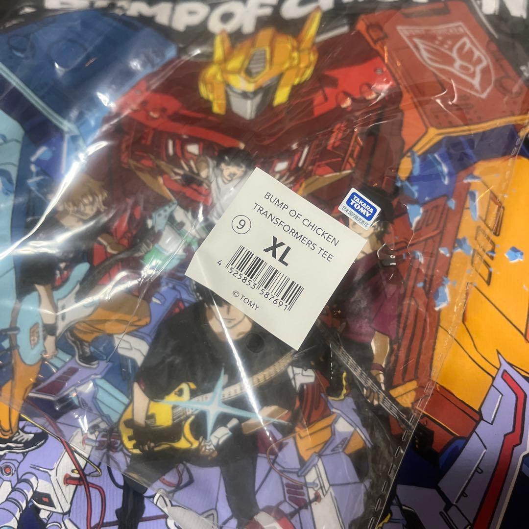 BUMP OF CHICKEN トランスフォーマー　コラボTシャツ　XLサイズ