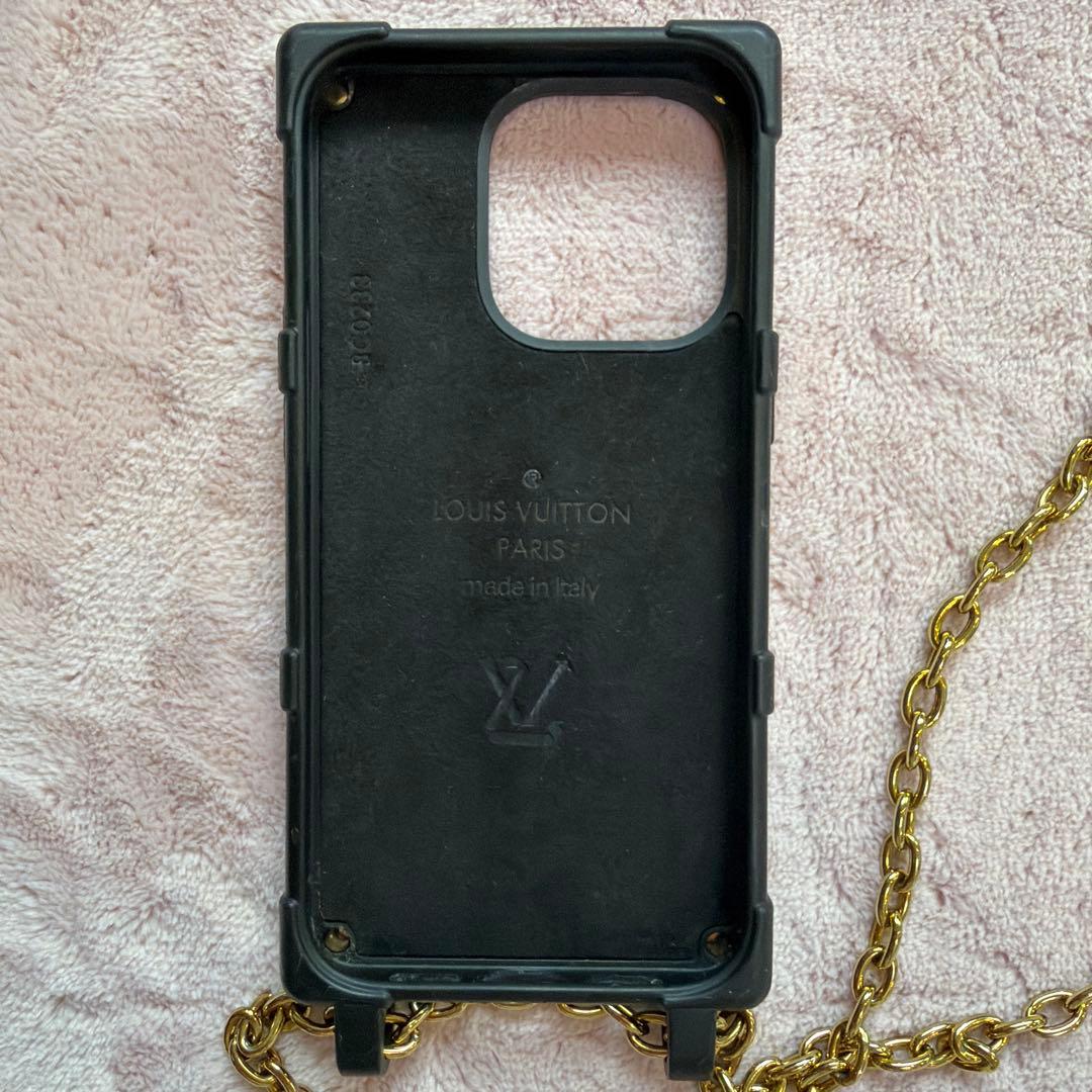 専用です Louis Vuitton iPhone 14Proケース チェーン付