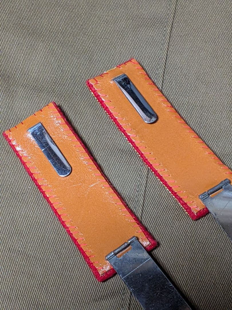 日本軍　陸軍　将校　大尉　肩章　高級レプリカ　本革使用　未使用