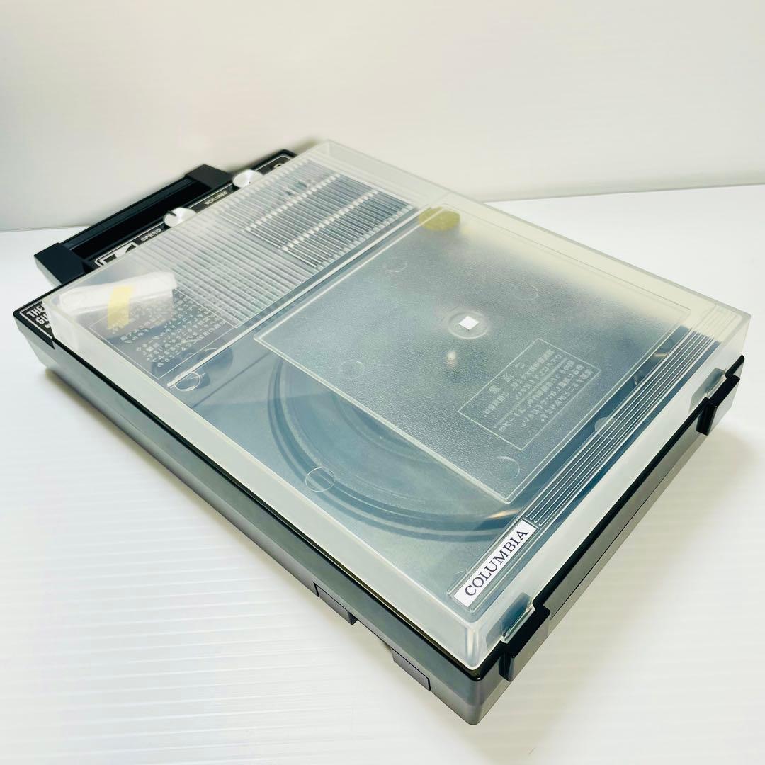 未使用品　COLUMBIA GP-3M コロンビア　ポータブルレコードプレイヤー
