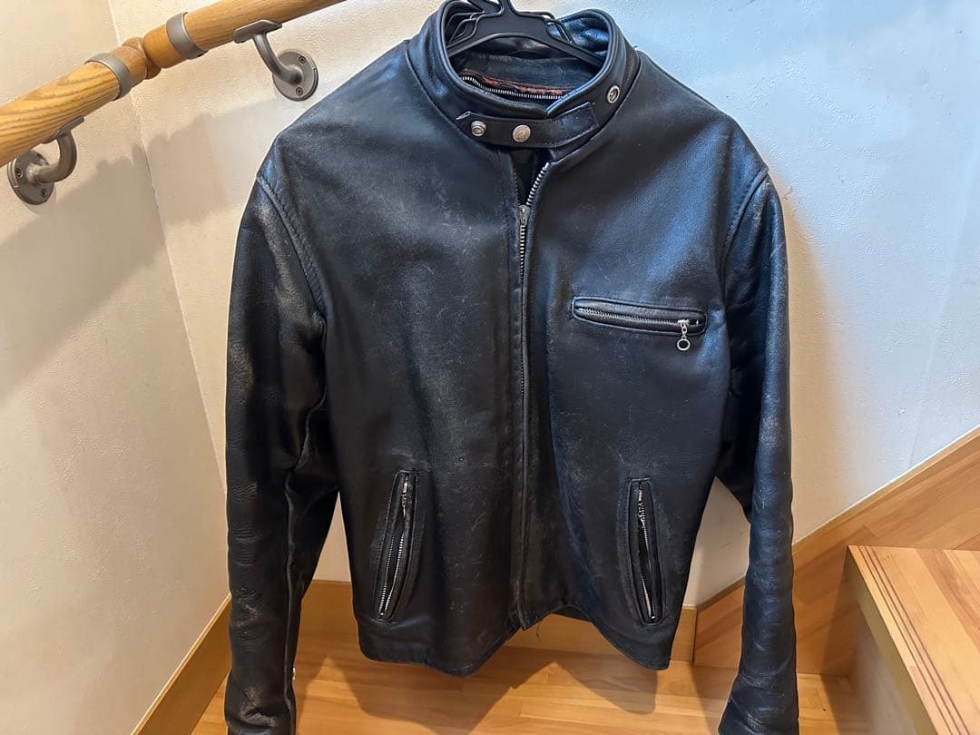 schott 641 ショット　シングルライダース　サイズ40 ジャンク品